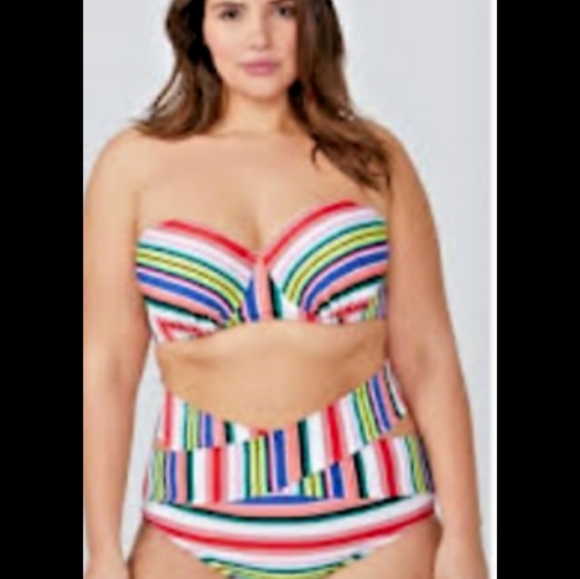 LANE BRYANT MULTIWAY BIKINI TOP - Picture 4 of 7